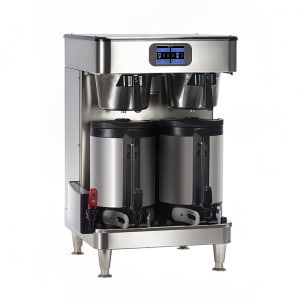 021-536000100 Twin Infusion Series Coffee Brewer for Soft Heat® Servers - Stainless, 120-240v/1ph