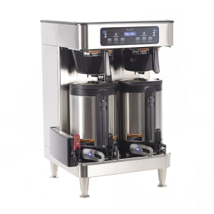 021-512000100 Twin Automatic Coffee Brewer for Soft Heat® Thermal Servers - Stainless, 120-240v/1ph