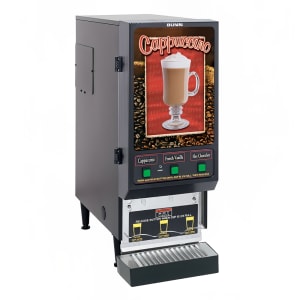 021-SET000197 Fresh Mix Hot Powdered Drink Machine, 3 Hoppers, Cafe Display, 120v