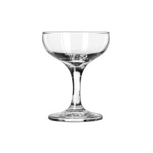 634-3777 4 1/2 oz Embassy Champagne Coupe Glass - Safedge Rim & Foot