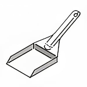 110-30059 Filter Pan Crumb Scoop