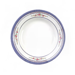 438-1106AR 3 oz Round Melamine Soup Plate, Rose