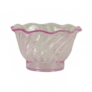 438-PLDS005P 5 oz Swirl Tulip Dessert Dish, Purple
