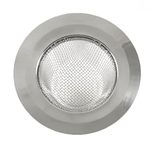 438-SLSN001W Large Sink Strainer w/ Wide Rim - Stainless Steel
