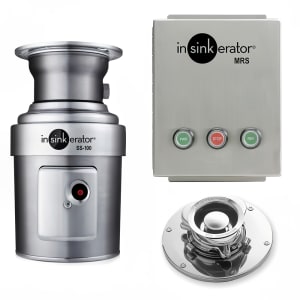 023-SS1005MRS Complete Disposer Pkg, Sink Mount, 1 HP, 208v/1ph