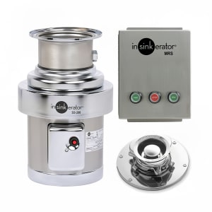 023-SS2005MRS2081 Disposer Pack w/ #5 Adapter & Manual Reverse Switch, 2 HP, 208v/1ph