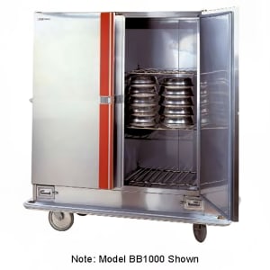 503-BB1200 Heated Banquet Cart - (120) Plate Capacity, Stainless, 120v