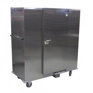 503-BB150E Heated Banquet Cart - (180) Plate Capacity, Stainless, 120v
