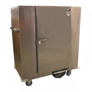503-BB96E Heated Banquet Cart - (120) Plate Capacity, Stainless, 120v