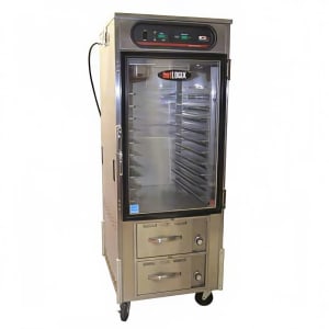 503-HL1010RW Full Height Insulated Mobile Heated Cabinet w/ (10) Pan Capacity, 120v
