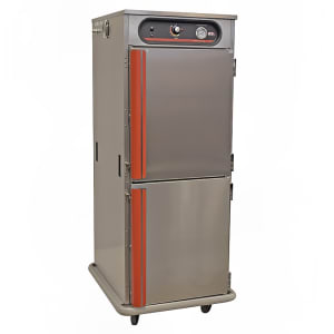 503-HL51812120 Full Height Insulated Mobile Heated Cabinet w/ (12) Pan Capacity, 120v