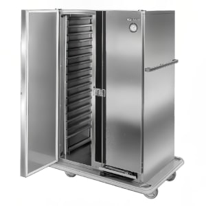 503-PH1225 3/4 Height Insulated Mobile Heated Cabinet w/ (33) Pan Capacity, 120v