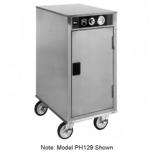 503-PH128 1/2 Height Insulated Mobile Heated Cabinet w/ (8) Pan Capacity, 120v