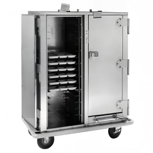 503-PH1420 3/4 Height Insulated Mobile Heated Cabinet w/ (30) Tray Capacity, 120v