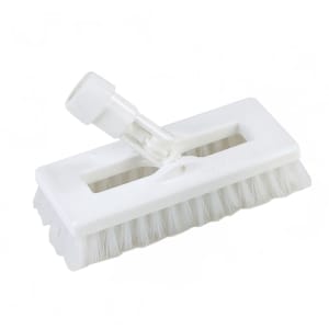028-3638831EC09 8" Swivel Scrub® Floor Brush Head Only w/ Green Poly Bristles