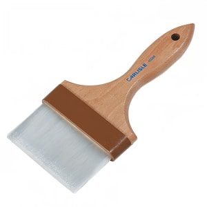 028-4039900 4" Pastry Brush - Nylon/Hardwood, White