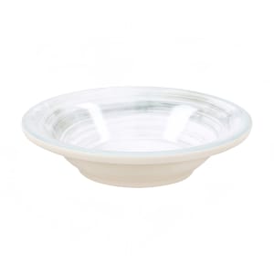 028-5401818 4 1/2 oz Round Melamine Fruit Bowl, Smoke Gray