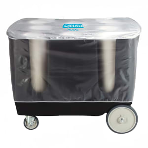 028-ADDC07 Dish Dolly Cart Cover - Vinyl, Clear