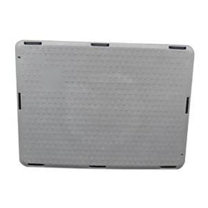 065-3910A2ARPL Endura® Bus Box Lid - 17" x 14" for 3907A02, 3910A02, & 3915A02C, Gray