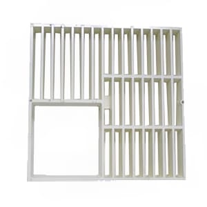 065-394712B 3/4 Square Floor Sink Grate - Chip/Rust/Corrosion Resistant, White