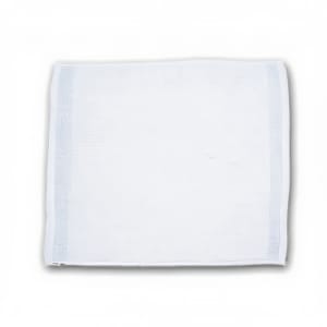 094-701BTT30 White Terry Cloth Bar Towel, 16" x 19"