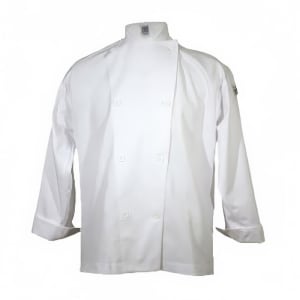 094-J0024X Poly Cotton Traditional Chef Jacket, 4X
