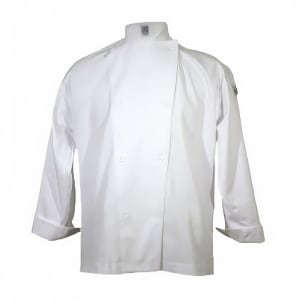 094-J002L Poly Cotton Traditional Chef Jacket, Large