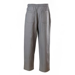 094-P004HTM Poly Cotton Chef Pants, Medium, Hounds Tooth