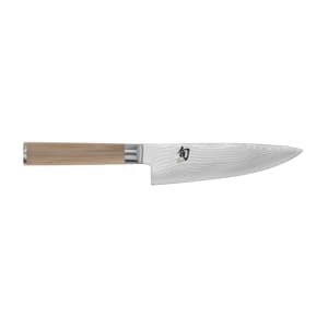 194-DM0723W 6" Chef's Knife w/ Blonde Pakkawood Handle, Stainless Steel