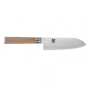 194-DM0727W 5 1/2" Santoku Knife w/ Blonde Pakkawood Handle, Stainless Steel