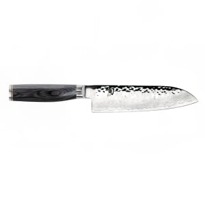 194-TDM0702G 7" Santoku Knife w/ VG-MAX Steel Blade & Gray Pakkawood Handle