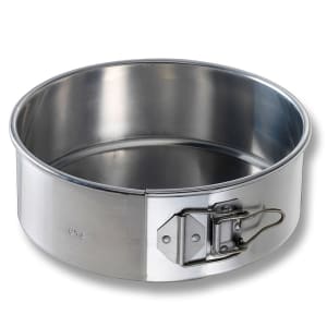225-40408 8" Springform Cake Pan, 2 3/4" Deep, Noncoated 20 ga Aluminum