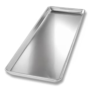 225-40922 Display Pan, 9" x 26" x 1", Plain 16 ga. Anodized Aluminum
