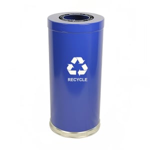 125-15RTBL1H 24 gal Multiple Materials Recycle Bin - Indoor, Decorative
