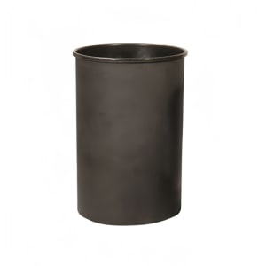 125-55LBK 55 gal Round Rigid Trash Can Liner, Plastic - Black