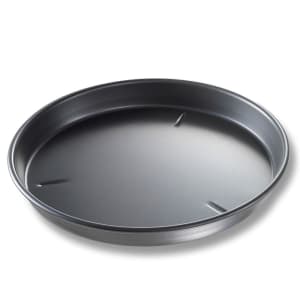 225-91130 13" Deep Dish Pan, BAKALON, 1 1/2" Deep, Noncoated 14 ga Anodized Aluminum