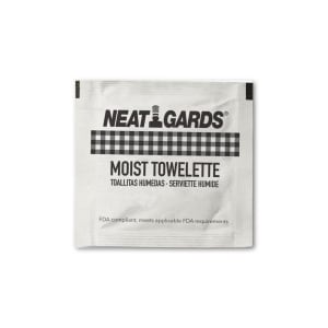 417-607486 Neatgards Moist Towelette - Lightly Scented