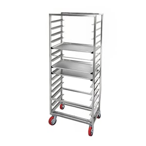148-AXD2810 29"W 10 Sheet Pan Rack w/ 6" Bottom Load Slides