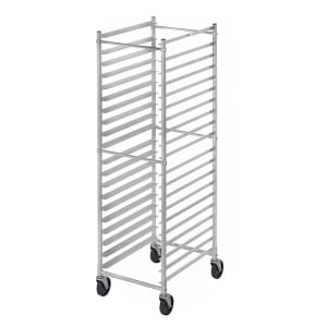 148-406AKD 20 1/2" 18 Bun Pan Rack w/ 3" Bottom Load Slides