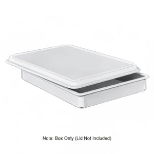 148-PB18263 Pizza Dough Box, Plastic, White