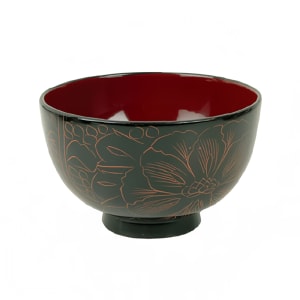 438-452 10 1/2 oz Round Soup/Rice Bowl - Wood