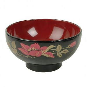 438-455 9 oz Round Soup/Rice Bowl - Wood