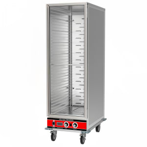 757-MHPFIC Full Height Insulated Mobile Heated Proofing Cabinet w/ (36) Pan Capacity, 120v