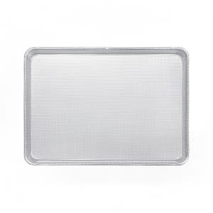 438-ALSP1826PG 1/1 Full Size Bun / Sheet Pan - 26" x 18", 16 gauge Aluminum, Perforated, Glazed