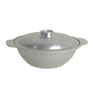438-CETW004 9" Aluminum Wok w/ Lid