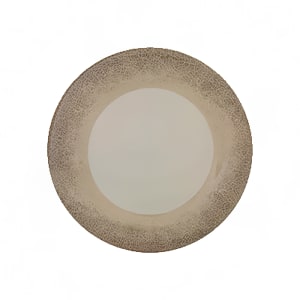 438-DM005J 5 1/2" Round Melamine Dessert Plate, Beige