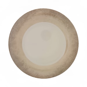 438-DM010J 10 1/2" Round Melamine Dinner Plate, Beige