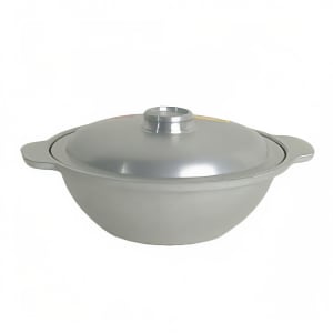 438-CETW002 7" Aluminum Wok w/ Lid