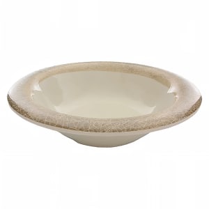 438-DM5608J 8 oz Round Melamine Salad Bowl, Beige