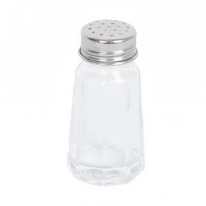 438-GLTWPS001 1 oz Salt/Pepper Shaker - Glass, 2 3/4"H